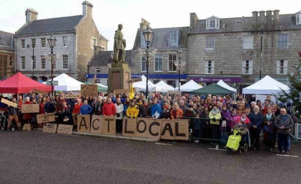 market on town square (image courtesy of Deveron Projects)