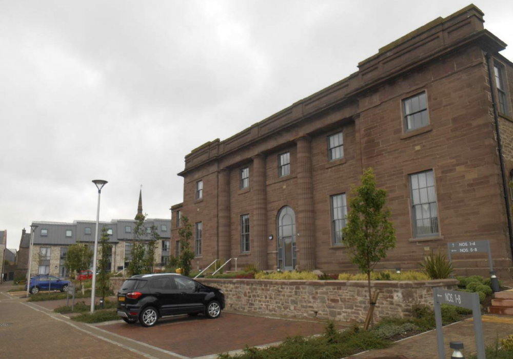 new homes in former school building, Forfar (courtesy of Angus Council)