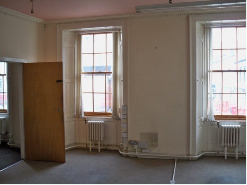 Watergate building interior before renovation (image courtesy of Perth and Kinross Council)