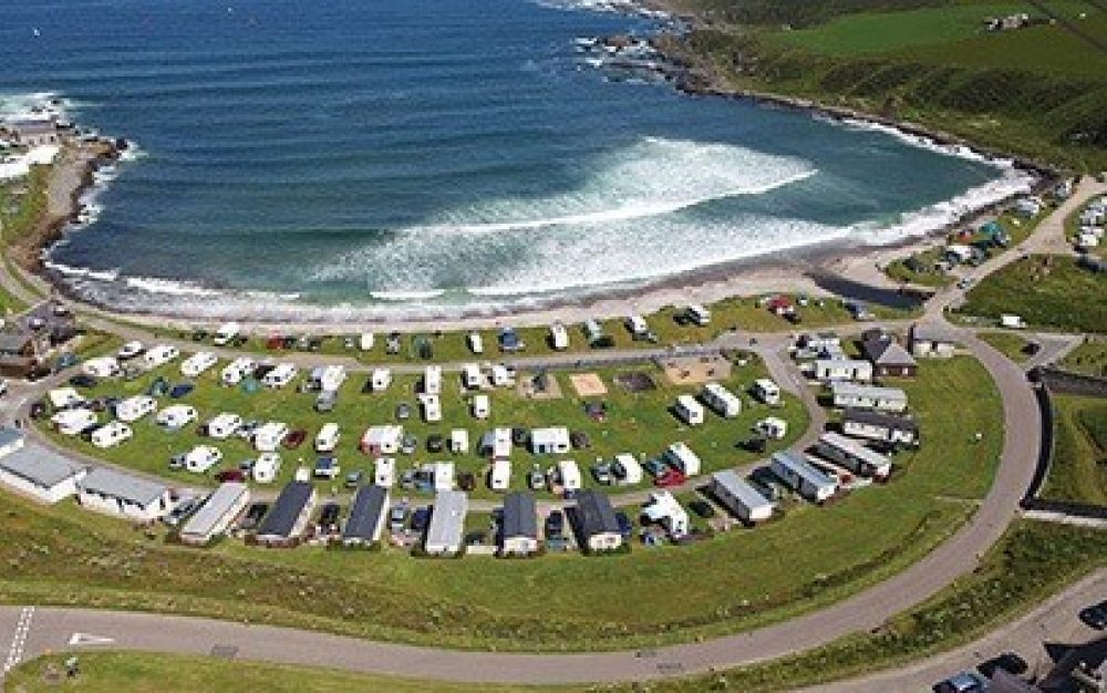 Portsoy Caravan Park (image courtesy of Portsoy Community Enterprise)