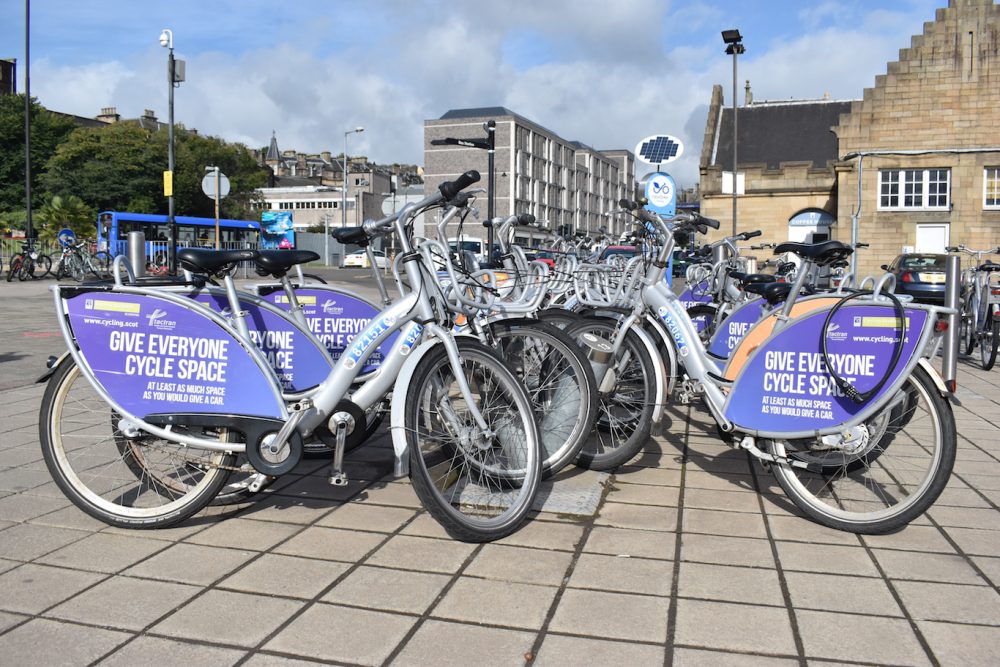 Stirling Active Travel Hub (image courtesy of Forth Environment Link)